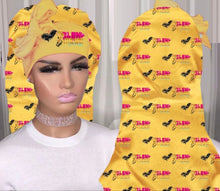 Load image into Gallery viewer, Long Silk Hair Bonnet
