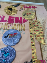 Load image into Gallery viewer, Logo Silk Cap &amp; Bonnet Set
